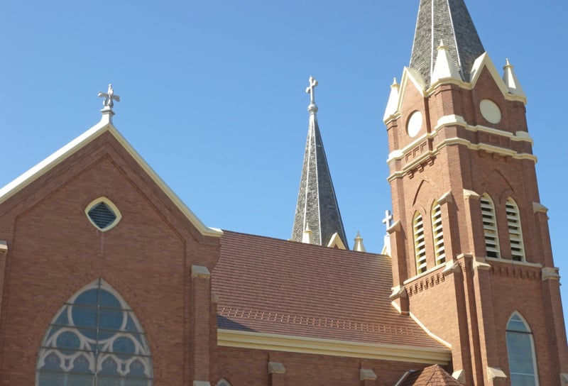 Generations Copper HD Roofing Installed on St. Phillips Catholic Church preview 2